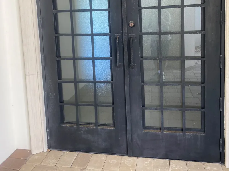 Before Lanai Door