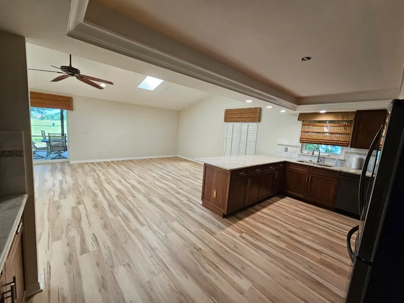 After Kitchen & Living Room