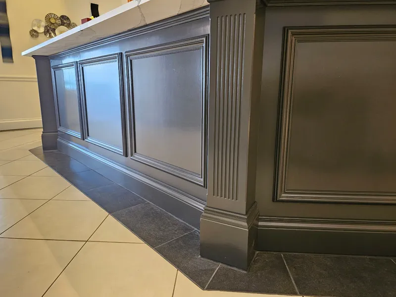 After Cabinet Refinishing