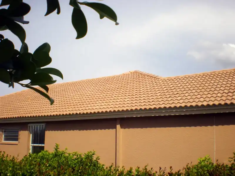 After Tile Roof Cleaning